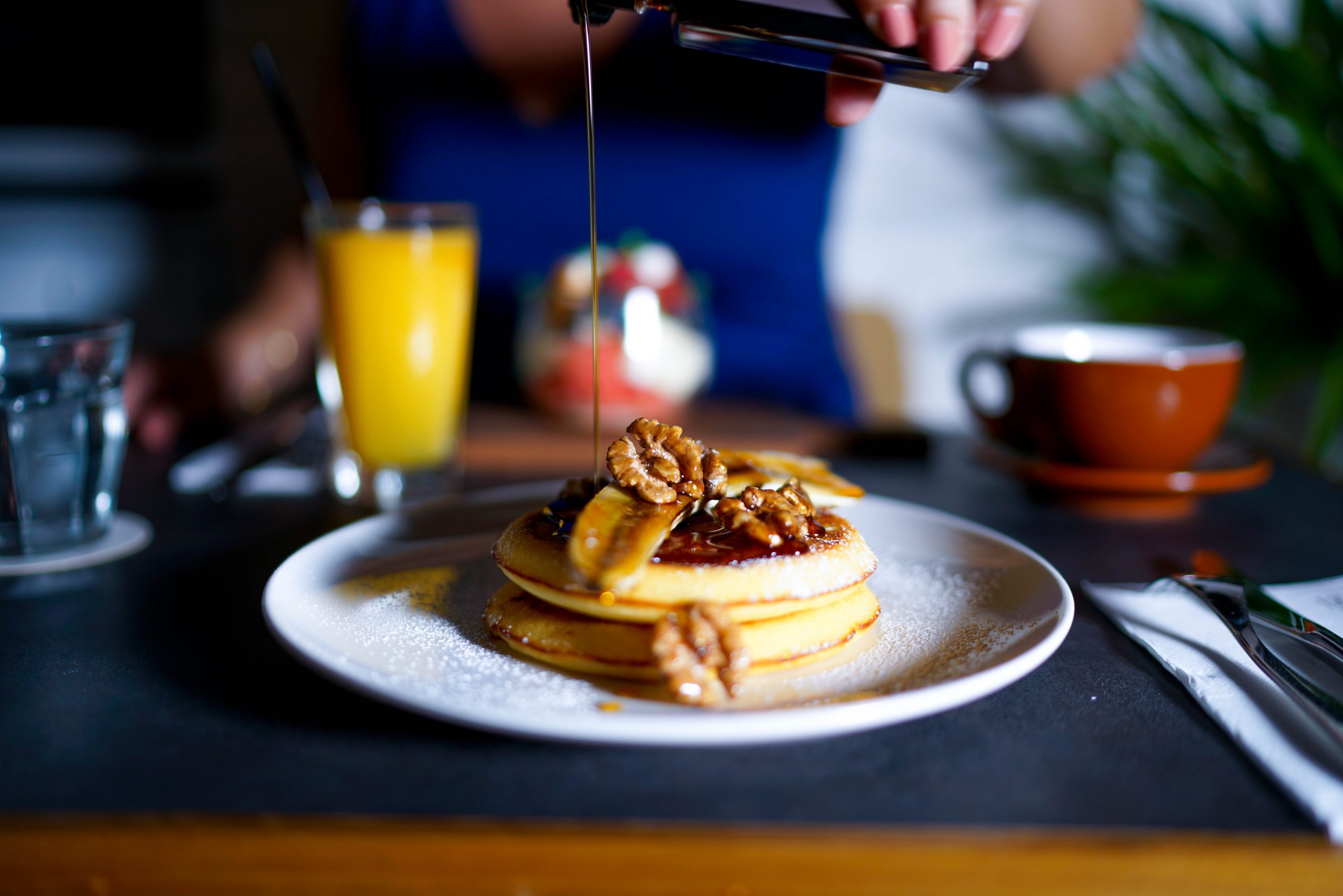 An image of someone having breakfast at The Providore